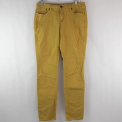 Kenneth Coce Mustard Yellow Jeans Women's UK 30 US 8 Straight Leg Pre-owned