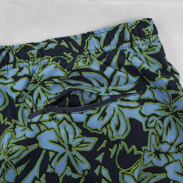 Eddie Bauer Men's Plus Size XXL Swim Shorts Navy Floral Beach Summer Wear