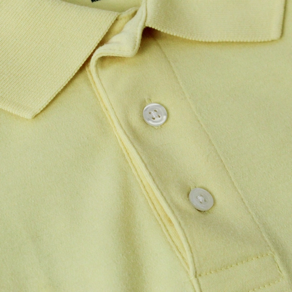 Lot of 2 Croft Polo Shirts Yellow & Gray Size M Good Condition