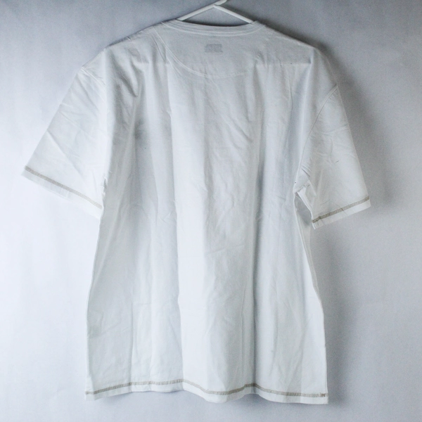 Petra Jordan T Tee Shirt Men's Large White Embroidered Camels Logo Short Sleeves