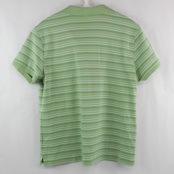 Lands' End Lot of 2 Women's Tops Size M Gray Green Short Sleeve Shirts