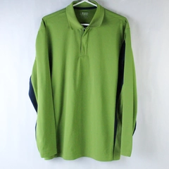 Izod PerformX Men's M Green 1/4 Zip Activewear Shirt Long Sleeve - Pre-Owned