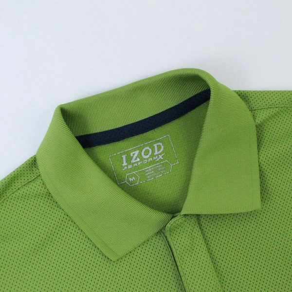 Izod PerformX Men's M Green 1/4 Zip Activewear Shirt Long Sleeve - Pre-Owned