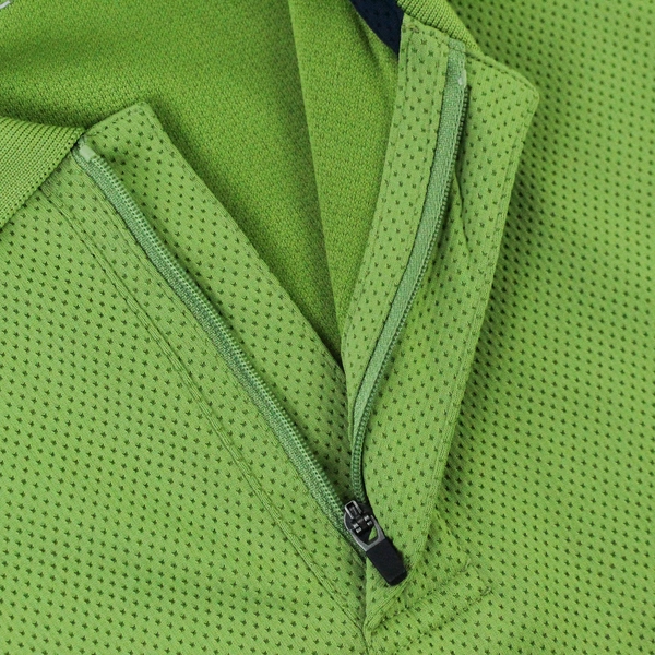 Izod PerformX Men's M Green 1/4 Zip Activewear Shirt Long Sleeve - Pre-Owned