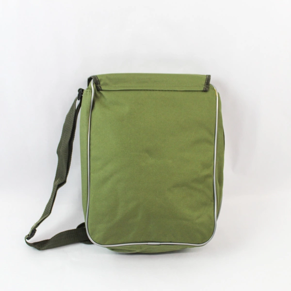 Green Backpack with Captain Morgan, Crown Royal & Smirnoff Logos - 14" Tall