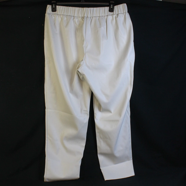 Lisadnyc The Drop Pants Women's Plus Size XXL White Elastic Waist NWT