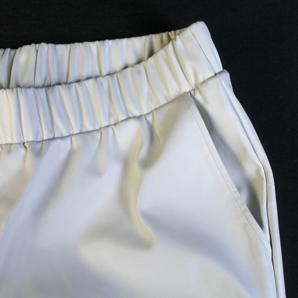 Lisadnyc The Drop Pants Women's Plus Size XXL White Elastic Waist NWT