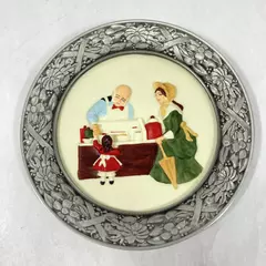1979 Sebastian Collector Plate The Candy Store There Was A Time Series Signed