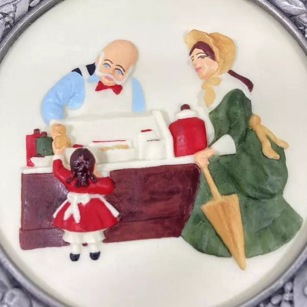 1979 Sebastian Collector Plate The Candy Store There Was A Time Series Signed