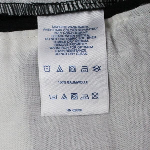 Lands' End Men's Size 37 Black Cuffed Dress Pants - Traditional Fit, Workwear