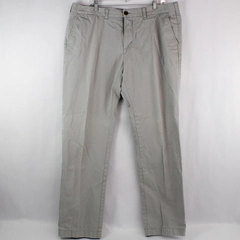 Tommy Hilfiger Men's Tailored Fit Pants 38x34 Beige Casual Belt Loops