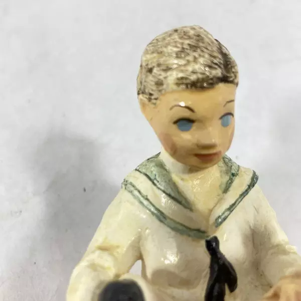 Vtg 1979 Sebastian Miniatures Building Days Boy Figurine #6260 with Box