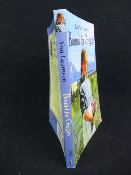 Bound for Oregon by Jean Van Leeuwen Paperback 1996 Puffin Books Pre-Owned