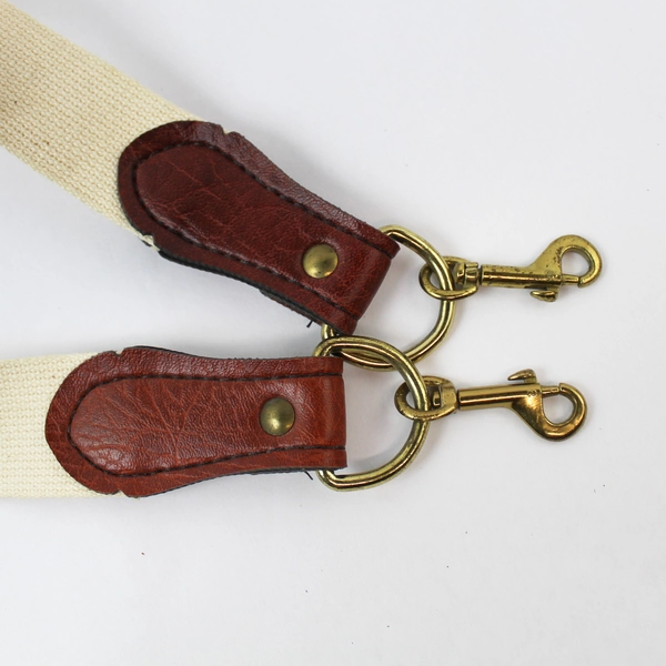 Lot of 2 Replacement Shoulder Straps Brown & Navy Blue for Handbags