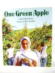 One Green Apple by Eve Bunting Hardcover 2006 Clarion Books - Good Condition