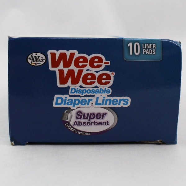 Four Paws Wee Wee Disposable Diaper Liners for Dogs - 9 Count