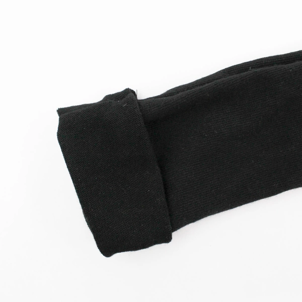 Nymphe Cardigan Sweater Women's Size Small Black Open Front Short Sleeves