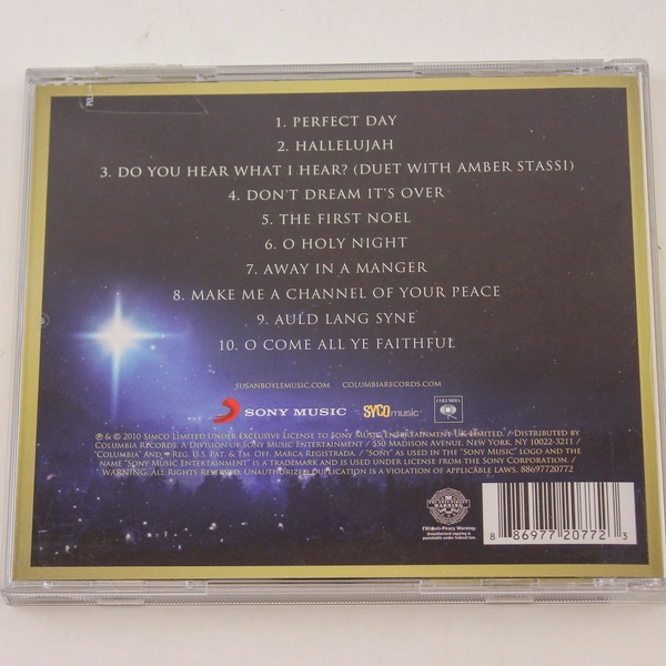 Susan Boyle The Gift CD 2010 Sony Music Entertainment Pre-Owned Good Condition