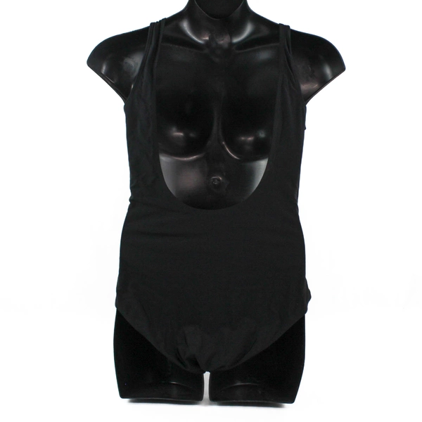 Black One Piece Bathing Suit Women Size 56 Swimwear Pre-Owned Summer Pool