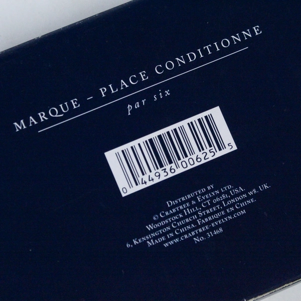 Lot of 3 Crabtree & Evelyn Miniature Place Card Holders - Open Box, Missing 3