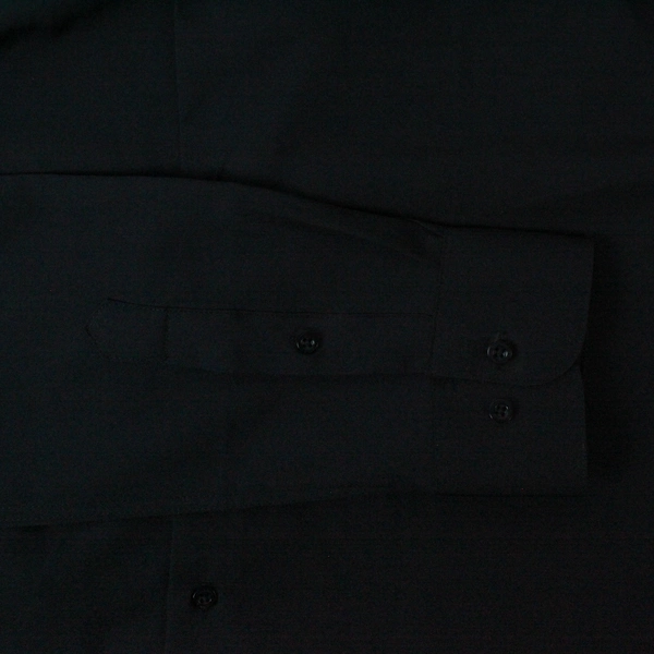 Nautica Slim Fit Men's Shirt M 34/35 Black Long Sleeve with Tag