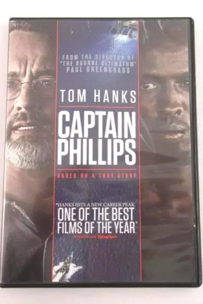 Captain Phillips DVD 2013 Tom Hanks True Story - Good Condition