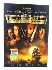 Pirates of the Caribbean The Curse of the Black Pearl DVD Set Disney 2003