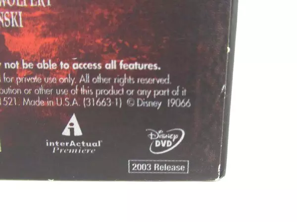 Pirates of the Caribbean The Curse of the Black Pearl DVD Set Disney 2003