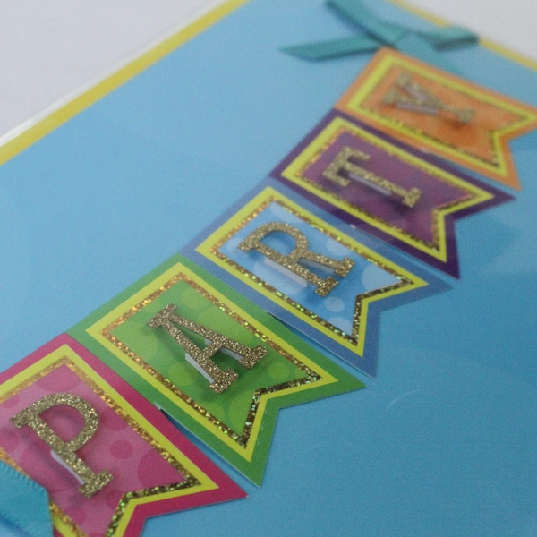 Burgoyne 3D Happy Birthday Card Sealed New 5"x7" Party Greeting