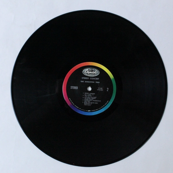 The Kingston Trio Stereo Concert Vinyl LP 1958 Capitol ST1183 - Used