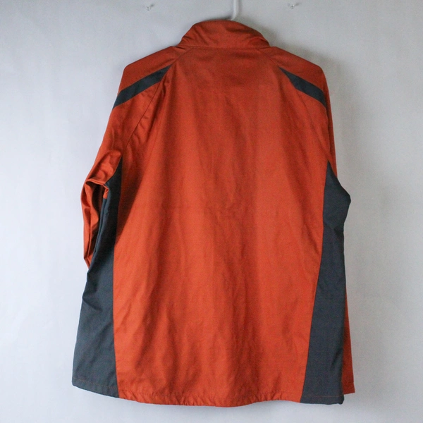 Outer Boundary Women's Activewear Jacket XL Orange Gray Zip Closure Pre-Owned