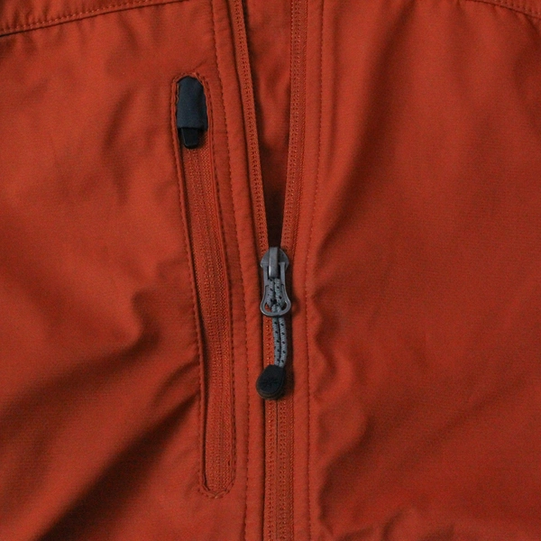 Outer Boundary Women's Activewear Jacket XL Orange Gray Zip Closure Pre-Owned