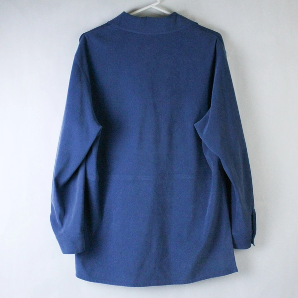 Classiques Entier Women's Blazer Size S Slate Blue Long Sleeve Pre-owned