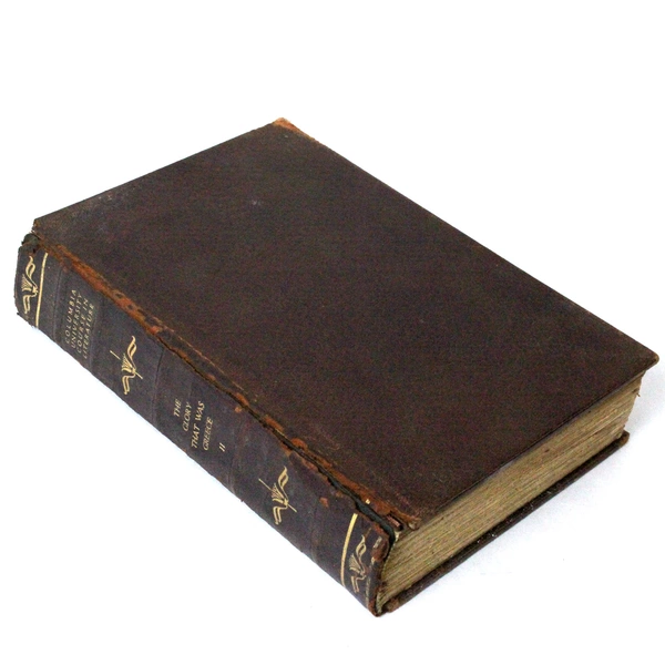 Columbia University Course in Literature Vol 3 The Power of Rome 1929 HC Book