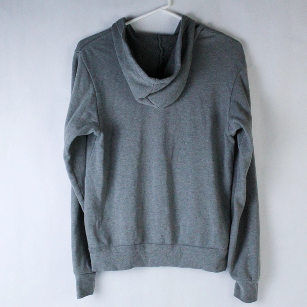 Bella + Canvas Gray Full Zip Hoodie McMinnville OR Women's Size S Pre-owned