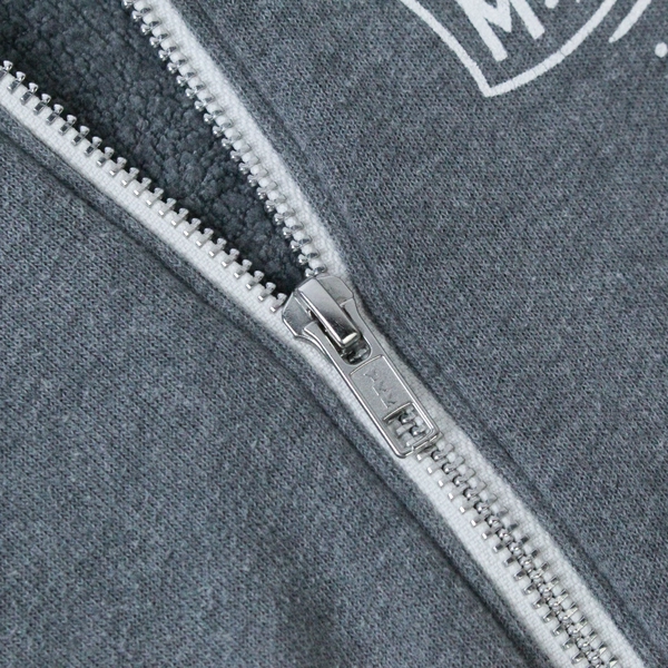 Bella + Canvas Gray Full Zip Hoodie McMinnville OR Women's Size S Pre-owned