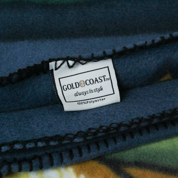 Gold Coast Snowmen Throw Blanket 59x48in Holiday Christmas Cozy