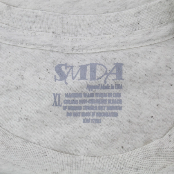 SMDA Las Vegas Men's XL T-Shirt White Short Sleeves Graphic Souvenir