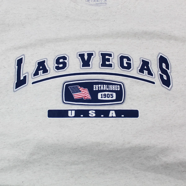 SMDA Las Vegas Men's XL T-Shirt White Short Sleeves Graphic Souvenir