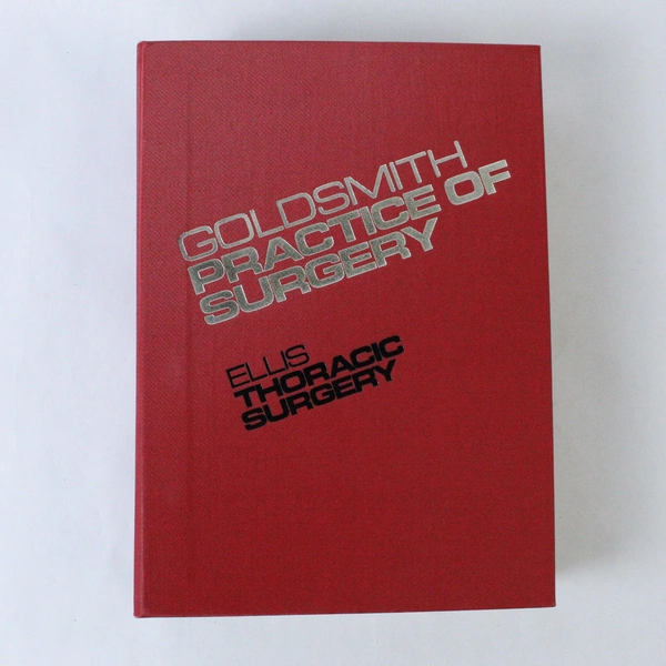 Goldsmith's Practice of Surgery Ellis Thoracic Surgery 1987 HC Good Condition
