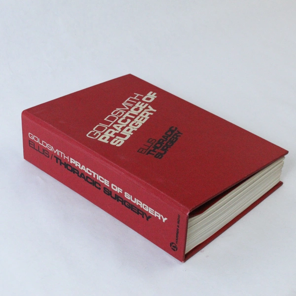 Goldsmith's Practice of Surgery Ellis Thoracic Surgery 1987 HC Good Condition