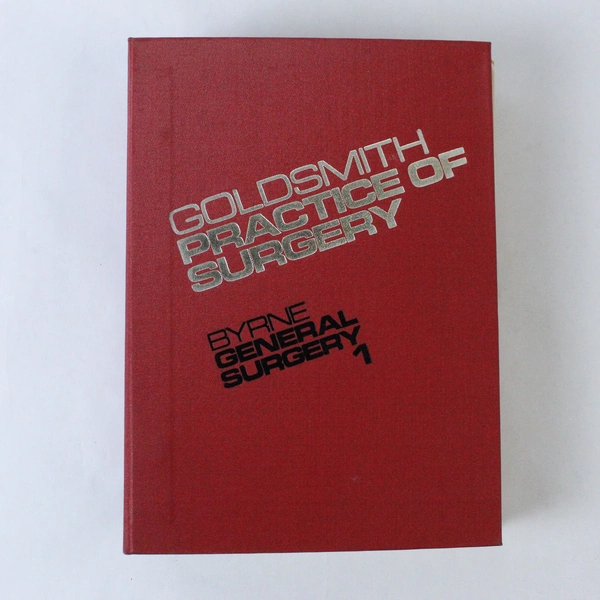 Goldsmith Practice of Surgery by Byrne 1987 HC Textbook - Good Condition