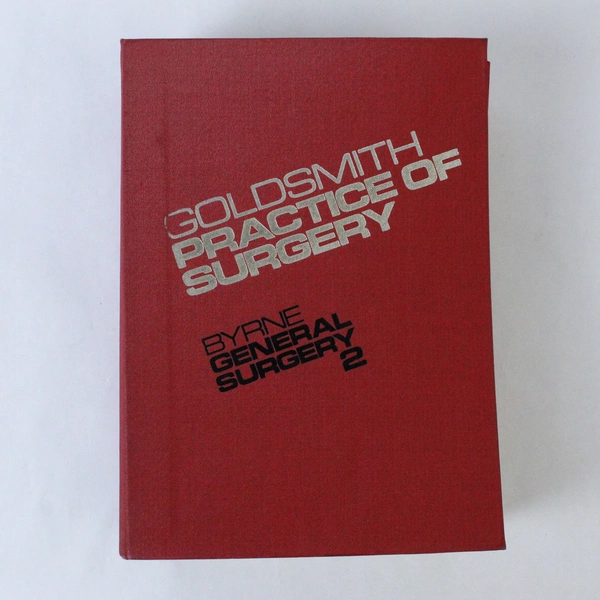 Goldsmith Practice of Surgery Byrne General Surgery 2 Revised Ed 1987 HC