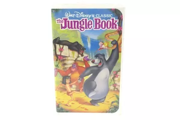 1991 Disney The Jungle Book Black Diamond VHS Tape - Pre-Owned Classic