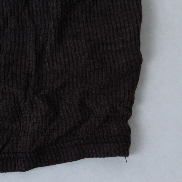 Me To We Women's XS Cropped Brown Long Sleeve Shirt - Pre-Owned, Discoloration