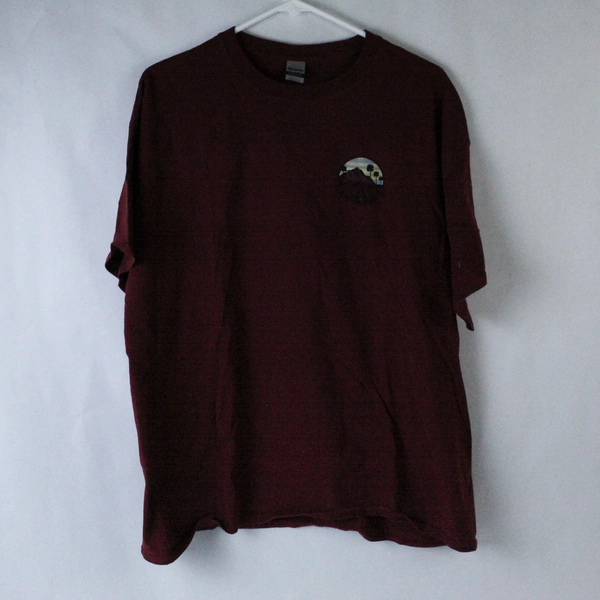 Gildan Las Vegas Tee Shirt Men's XL Red Short Sleeve Round Neck Souvenir