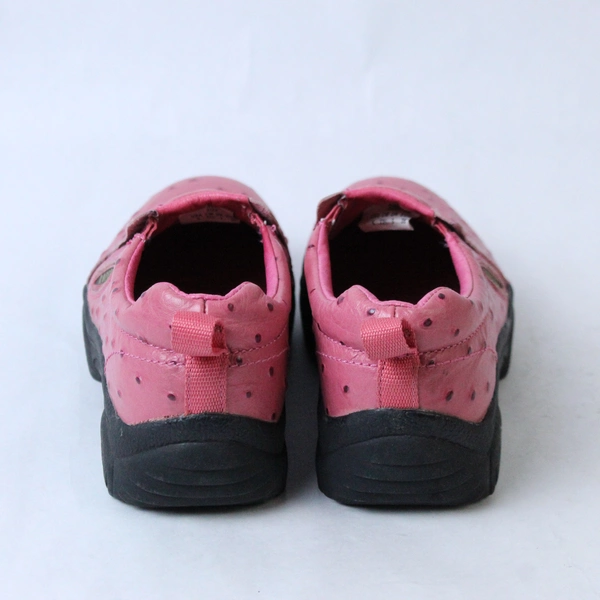 Roper Women's Size 5 Pink Casual Slip-On Leather Shoes - Good Condition