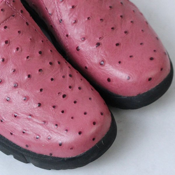 Roper Women's Size 5 Pink Casual Slip-On Leather Shoes - Good Condition