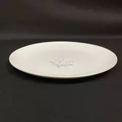 Kaysons China Golden Rhapsody Oval Platter 12.25" Pre-owned with Chip
