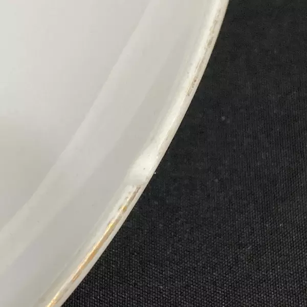 Kaysons China Golden Rhapsody Oval Platter 12.25" Pre-owned with Chip